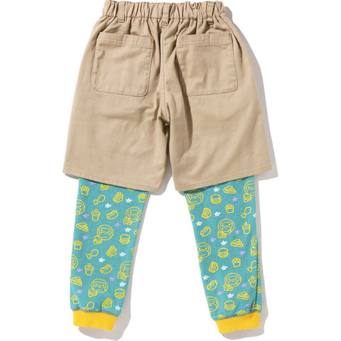 BABY MILO JUNK FOOD LEGGINGS LAYERED SHO KIDS