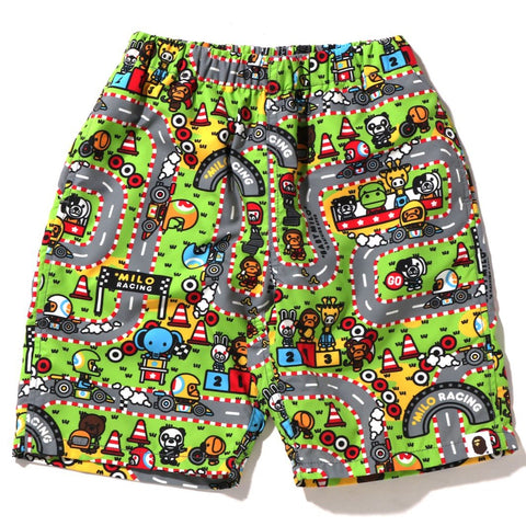 BABY MILO RACING BEACH SHORTS KIDS