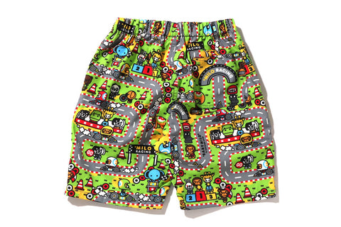 BABY MILO RACING BEACH SHORTS KIDS