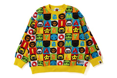 MILO FRIENDS BLOCK LOOSE FIT CREWNECK KIDS