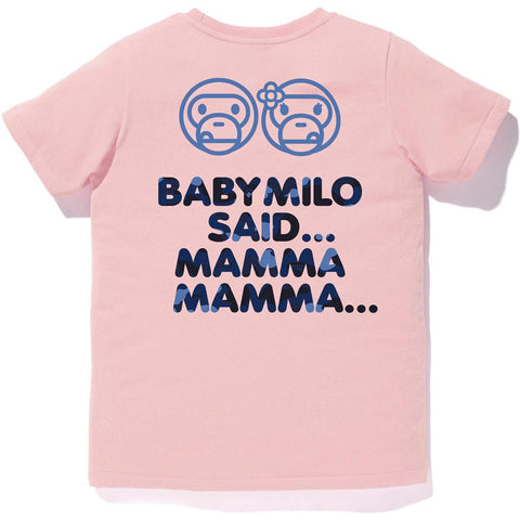 COLOR CAMO MILO WATER MELON SUMMER TEE LADIES