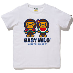 COLOR CAMO MILO WATER MELON SUMMER TEE LADIES