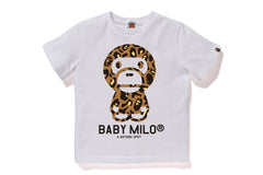 BAPE LEOPARD BABY MILO TEE KIDS