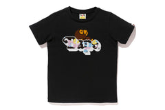NEW MULTI CAMO MILO ON BAPE TEE LADIES