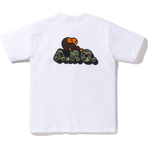 BAPE X A.P.C. MILO ON APC WIDE TEE MENS