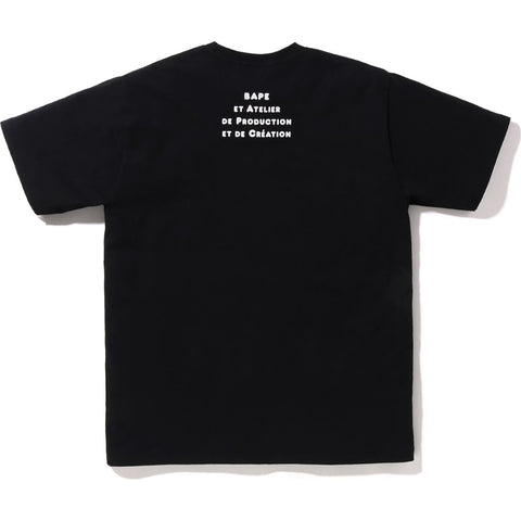 BAPE X A.P.C. MILO WIDE TEE MENS