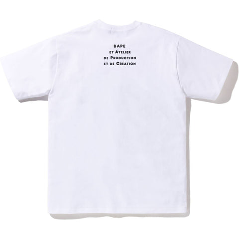 BAPE X A.P.C. MILO WIDE TEE MENS