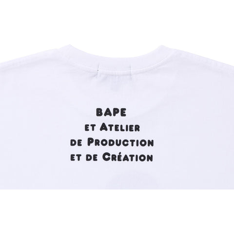 BAPE X A.P.C. MILO WIDE TEE MENS