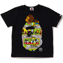 BABY MILO RACING MILO ON BIG APE TEE KIDS