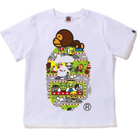 BABY MILO RACING MILO ON BIG APE TEE KIDS