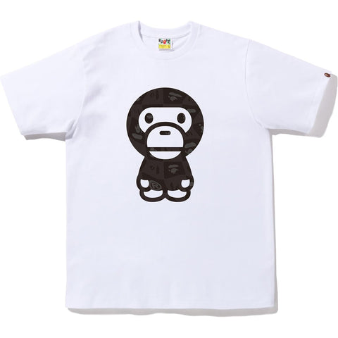 BAPE DISTORTION BIG BABY MILO TEE MENS