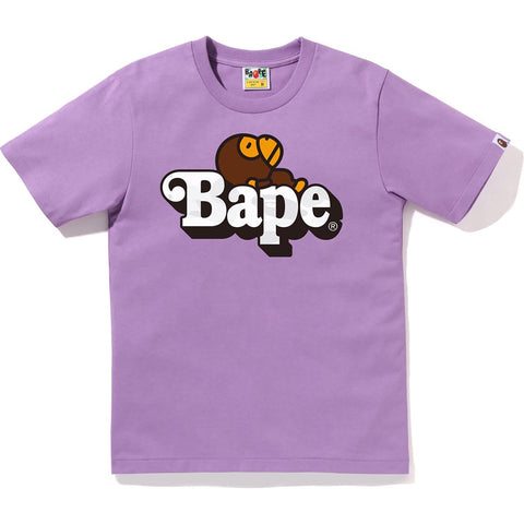 COLOR CAMO MILO ON BAPE TEE LADIES