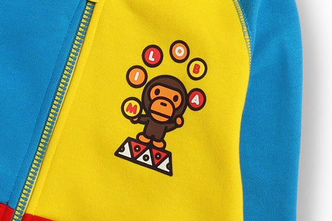 BABY MILO CLOWN ZIP HOODIE KIDS