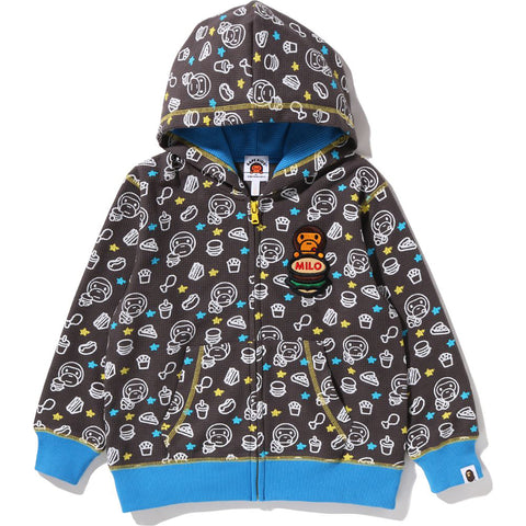 BABY MILO JUNK FOOD ZIP HOODIE KIDS