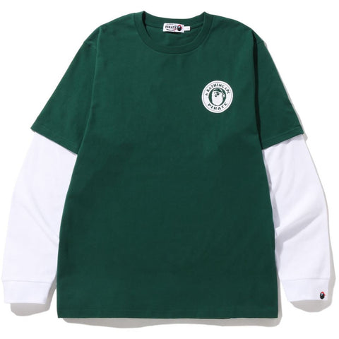 APE PIRATE LAYERED L/S TEE MENS