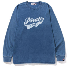 INDIGO PIRATE STORE LOGO L/S TEE MENS