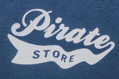 INDIGO PIRATE STORE LOGO L/S TEE MENS