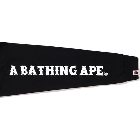A BATHING APE CROSSBONE L/S TEE MENS
