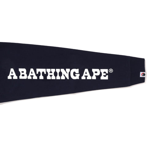 A BATHING APE CROSSBONE L/S TEE MENS