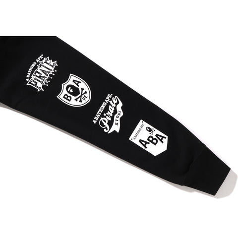 COLOR APE CROSSBONE ONE POINT CREWNECK MENS