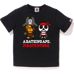 CAPTAIN MILO & BONE PIRATE TEE KIDS