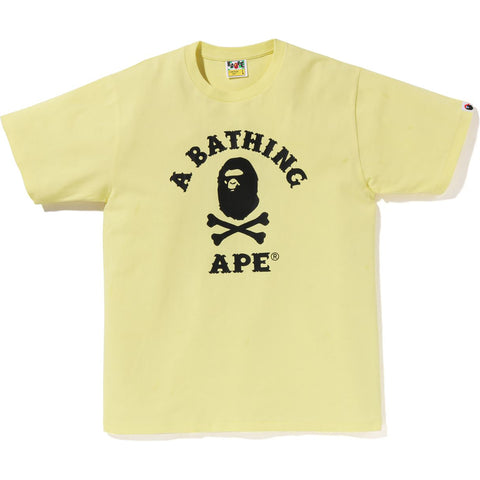 APE CROSSBONE COLLEGE TEE MENS