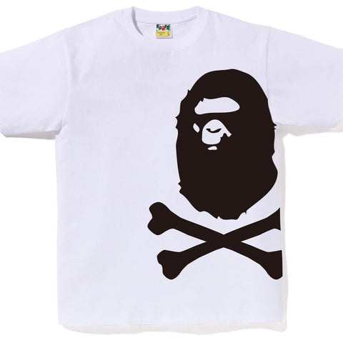 BIG APE CROSSBONE PIGMENT PRINT TEE MENS