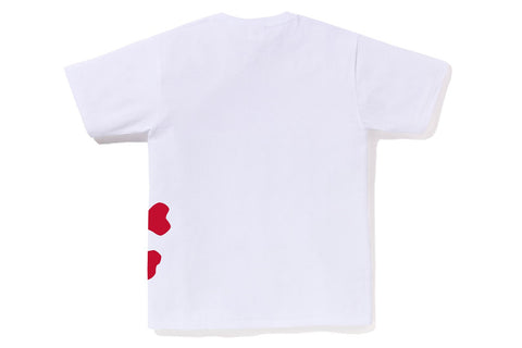 BIG APE CROSSBONE PIGMENT PRINT TEE MENS