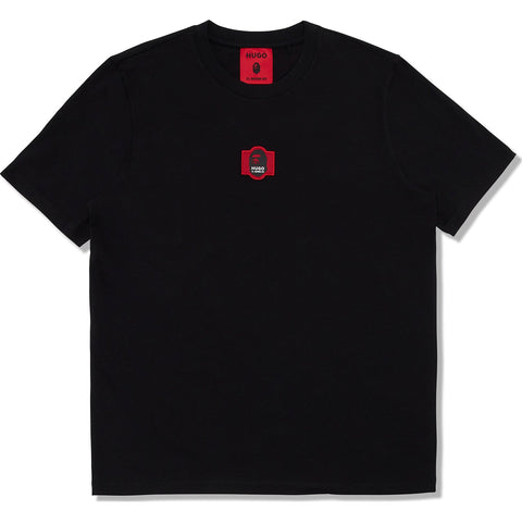 HUGO X MR. BATHING APE LOGO TEE MENS