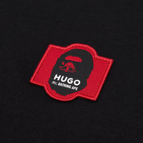 HUGO X MR. BATHING APE LOGO TEE MENS