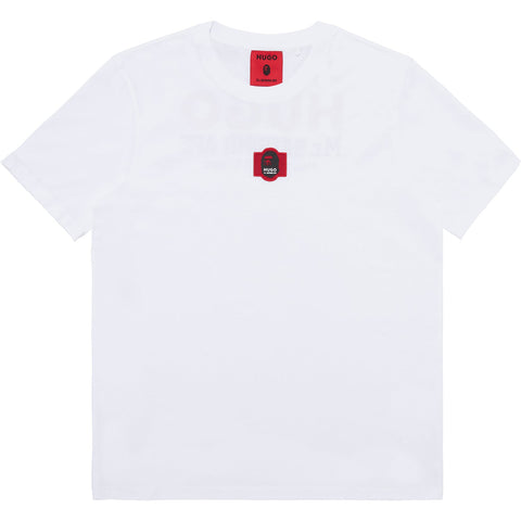 HUGO X MR. BATHING APE LOGO TEE MENS