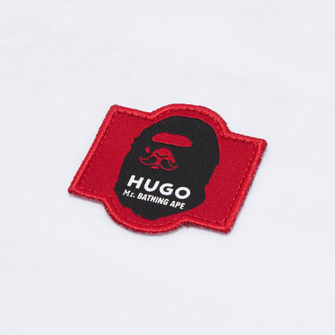 HUGO X MR. BATHING APE LOGO TEE MENS