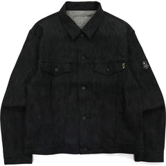 MR. BATHING APE STRETCH DENIM JACKET MENS