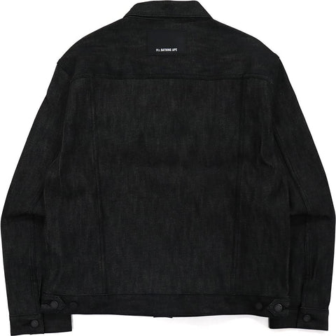 MR. BATHING APE STRETCH DENIM JACKET MENS