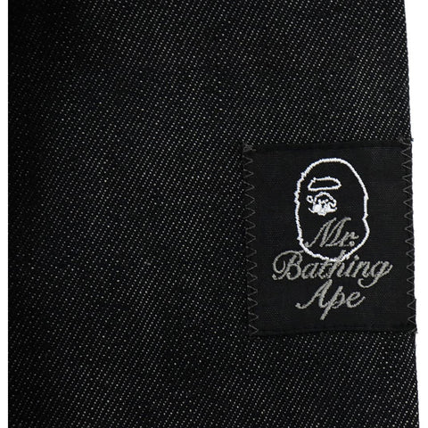 MR. BATHING APE STRETCH DENIM JACKET MENS