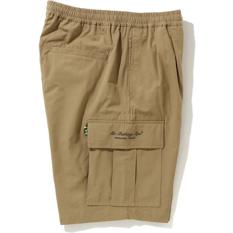 MR. BATHING APE EASY MILITARY SHORTS MENS