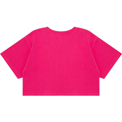 LOGO EMBROIDERY LOOSE CUT TEE LADIES