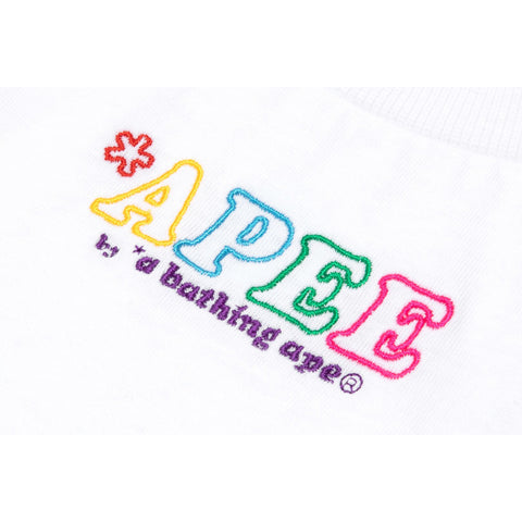 LOGO EMBROIDERY LOOSE CUT TEE LADIES