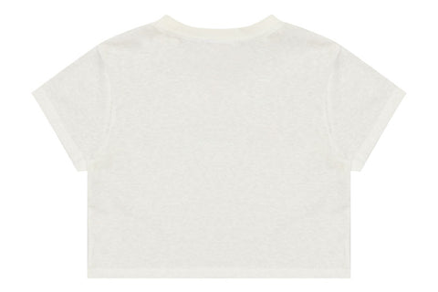 LOGO PRINTED CROPPRD TEE LADIES