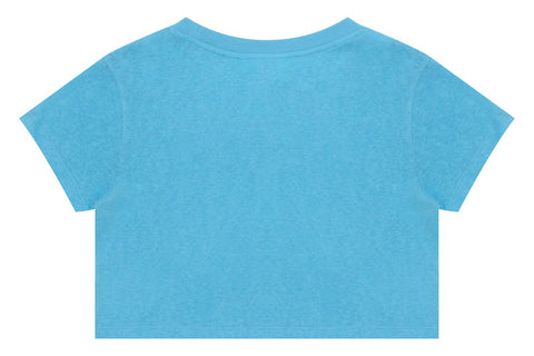 LOGO PRINTED CROPPRD TEE LADIES