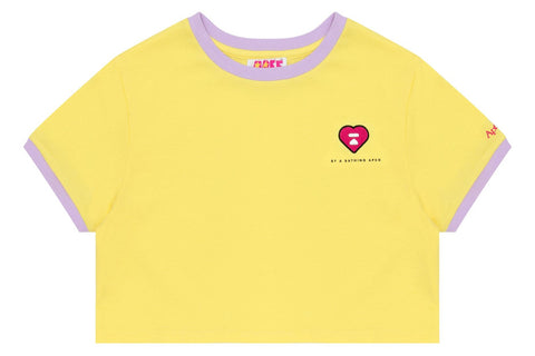 GRAPHIC CROPPED TEE LADIES