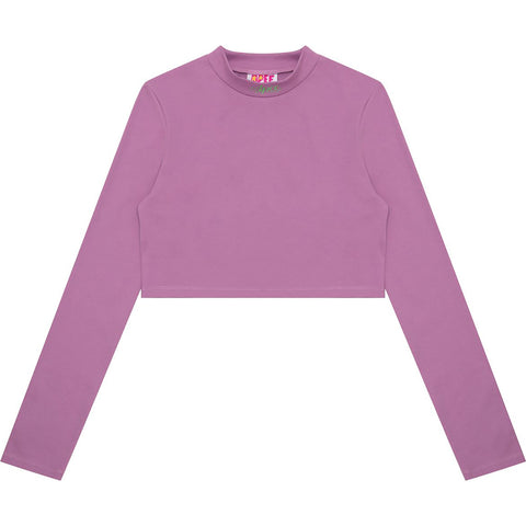 APEE CROPPED TURTLE NECK TOP LADIES