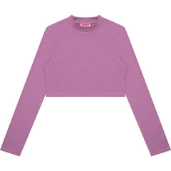 APEE CROPPED TURTLE NECK TOP LADIES