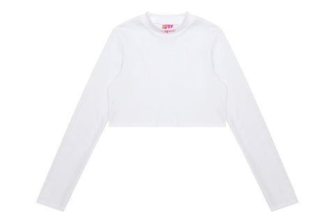 APEE CROPPED TURTLE NECK TOP LADIES
