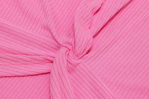TWIST-FRONT CROPPED TOP LADIES
