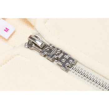 ZIP UP CROPPED HOODY JACKET LADIES