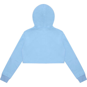 ZIP UP CROPPED HOODY JACKET LADIES