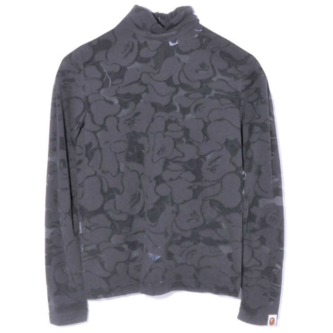 SOLID CAMO L/S TEE LADIES
