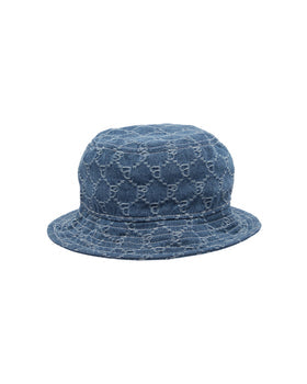 BAPY LOGO MONOGRAM DENIM HAT LADIES