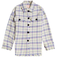 BAPY TARTAN SHIRT JACKET LADIES